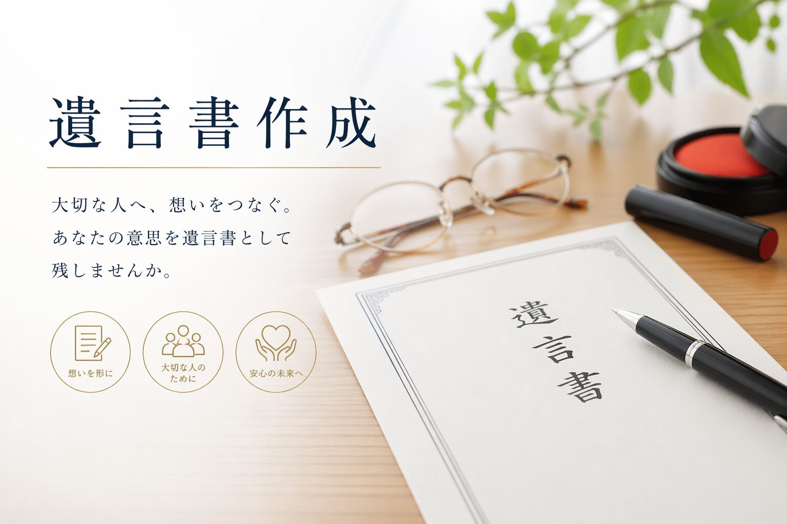 大阪で遺言書作成