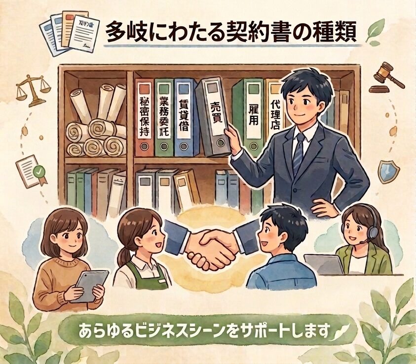 各種契約書作成のイメージ