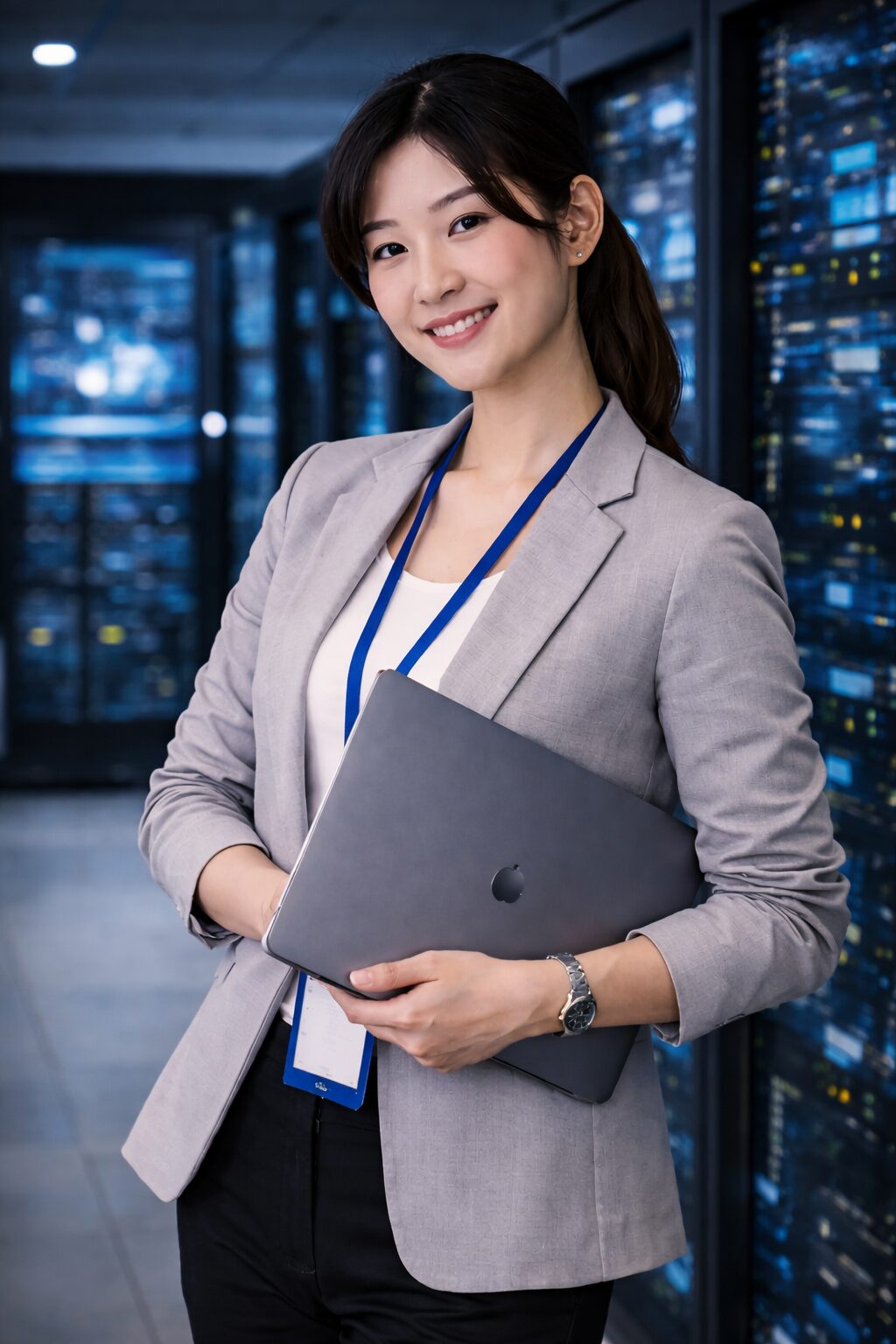 問い合わせ担当の女性