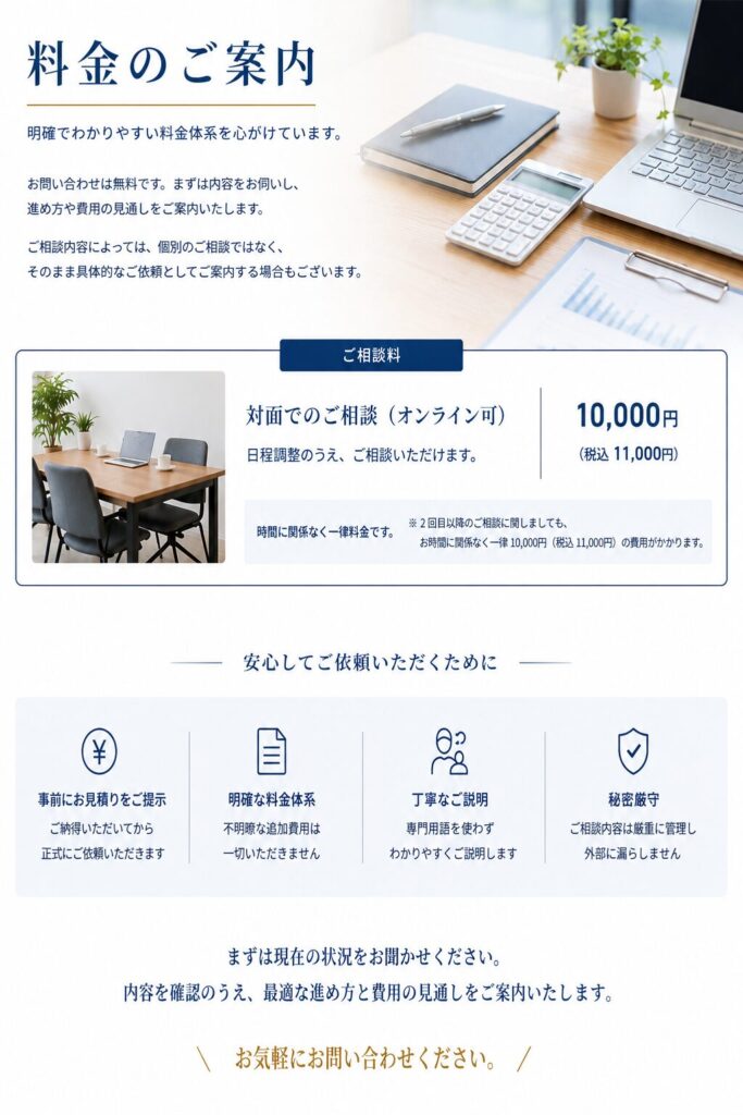 ご相談料金