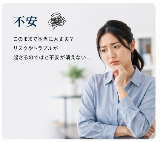 契約書に関する不安