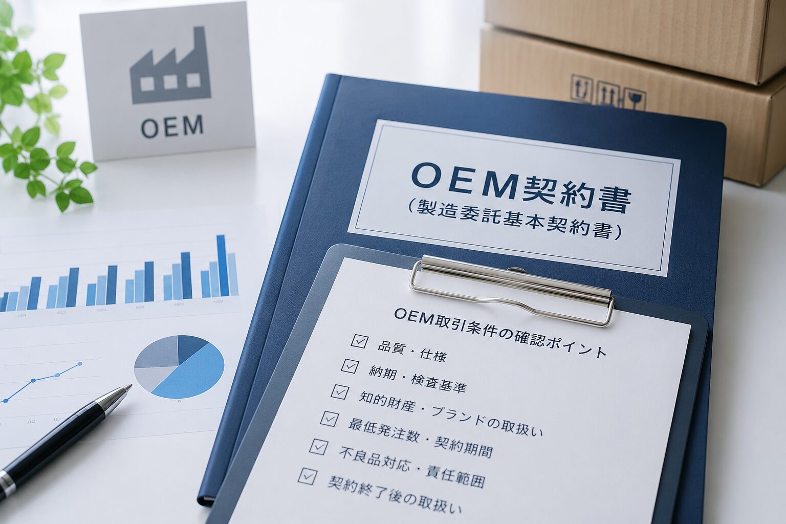OEM契約・継続取引サポート