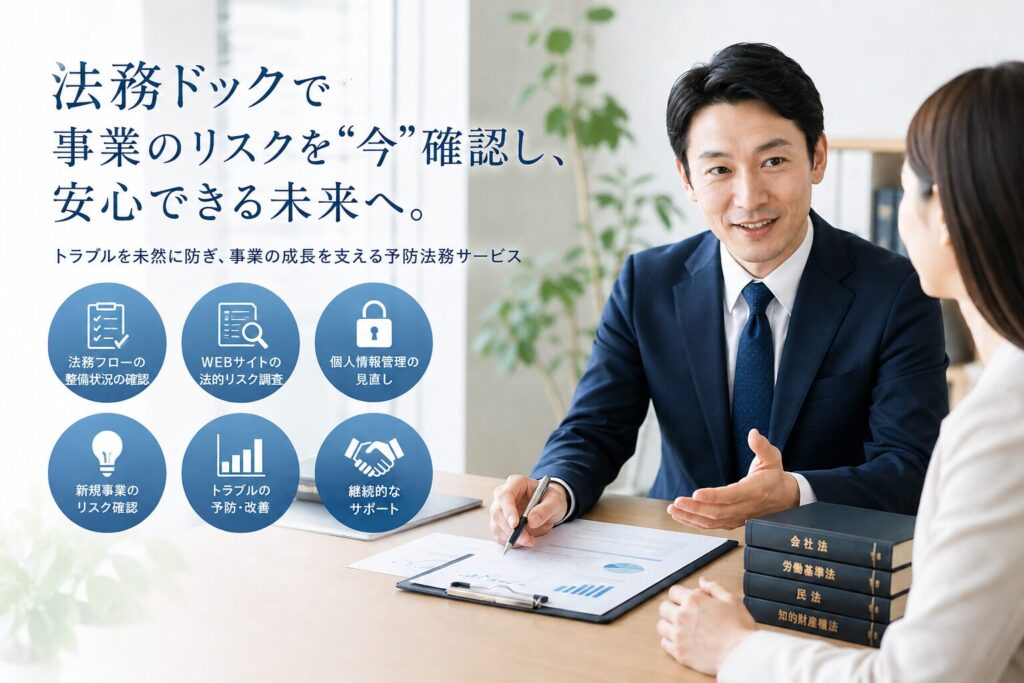 法務ドックの検診相談