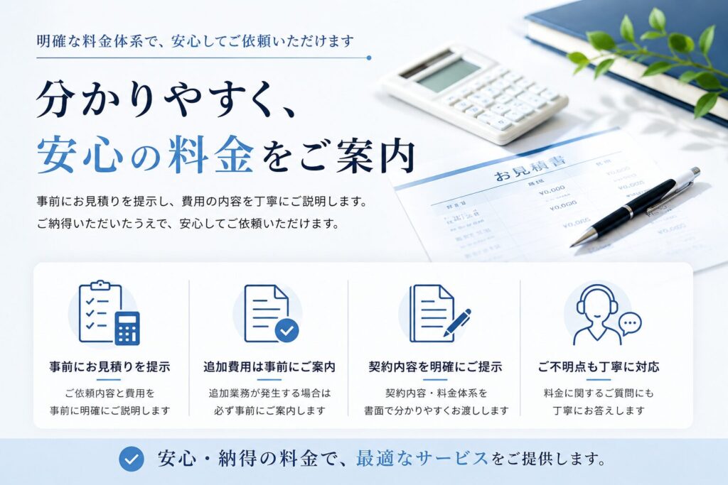 料金のご案内